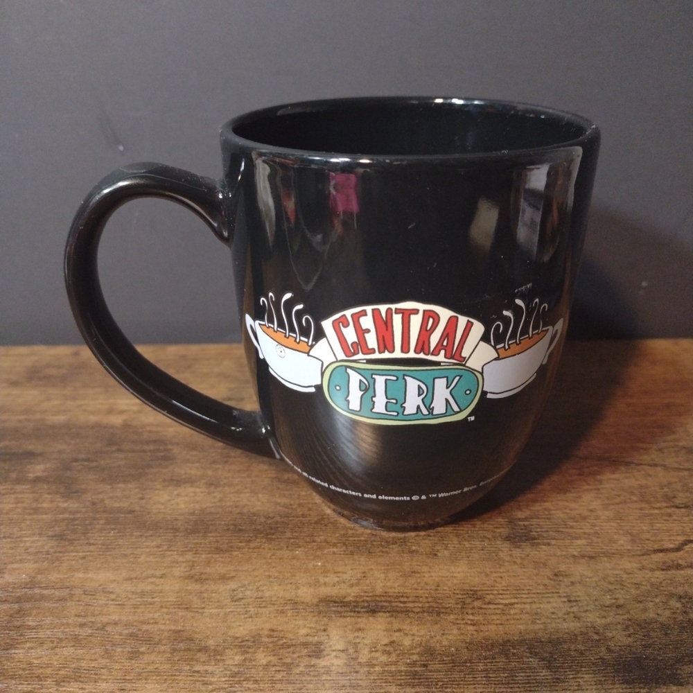Friends Central Perk Black Coffee Mug Cup
